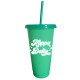 Kappa Delta Sorority- Set of 4- Glitter Color Changing Cups