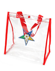 Order of the Eastern Star OES Clear Tote Bag