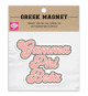 Gamma Phi Beta Sorority Retro Magnets- Set of 2