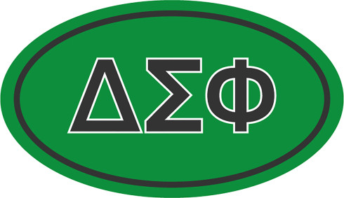 Delta Sigma Phi Fraternity Magnet- Set of Two 