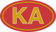 Kappa Alpha Fraternity Magnet- Set of Two 