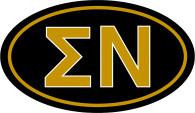 Sigma Nu Fraternity Magnet- Set of Two 
