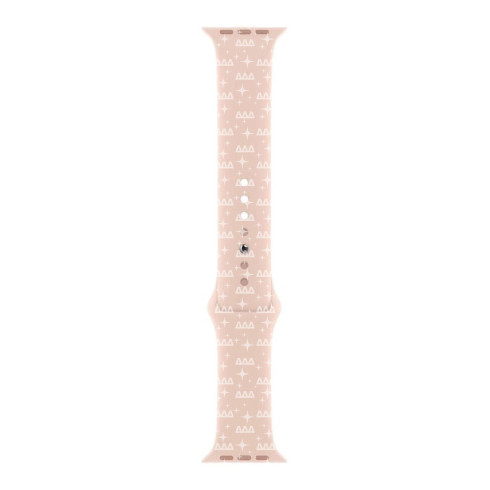 Delta Delta Delta Tri-Delta Sorority Silicone Smart Watch Band