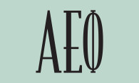 Alpha Epsilon Phi AEPHI Sorority Flag- Greek Letters 