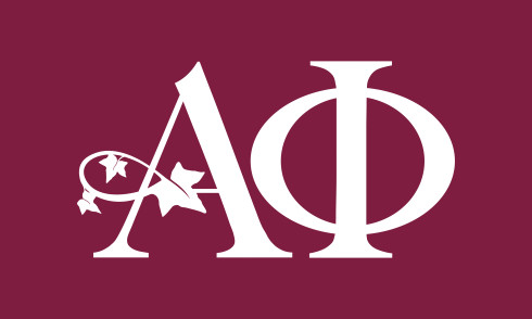 Alpha Phi Sorority Flag- Greek Letters 