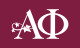 Alpha Phi Sorority Flag- Greek Letters 
