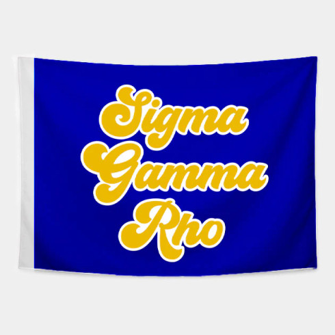 Sigma Gamma Rho Sorority Flag 