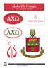 Alpha Chi Omega Sorority Stickers- Brand Focus