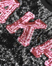 Alpha Kappa Alpha AKA Sorority Sequin Shirt- Black