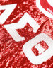Delta Sigma Theta Sorority Sequin Shirt- Red