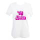 Delta Delta Delta Tri-Delta Sorority T-Shirt- Retro Dolly 
