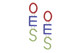 Order of the Eastern Star OES Earrings- Dangle Earrings-Silver 