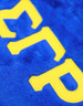 Sigma Gamma Rho Sorority Faux Fur Bag-Blue