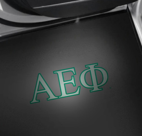 Alpha Epsilon Phi AEPHI Sorority LED Car Door Light- Set of 2