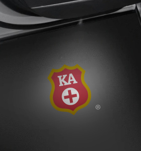 Kappa Alpha Fraternity LED Car Door Light- Set of 2