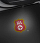 Kappa Alpha Fraternity LED Car Door Light- Set of 2