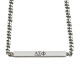 Delta Sigma Phi Fraternity Necklace- Greek Letters Pendant 