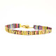 Alpha Delta Pi ADPI Sorority Woven Bracelet- Multi-Color Design