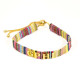 Gamma Phi Beta Sorority Woven Bracelet- Multi-Color Design