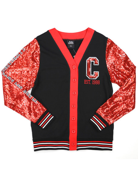 Clark Atlanta University Sequin Cardigan- Women’s