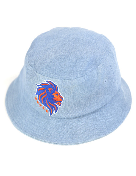 Florida Memorial University Bucket Hat-Light Blue Denim