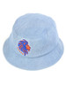 Florida Memorial University Bucket Hat-Light Blue Denim