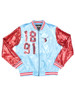 Delaware State University Satin Sequin Jacket-Front