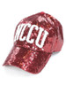 North Carolina Central University Sequin Hat-Front