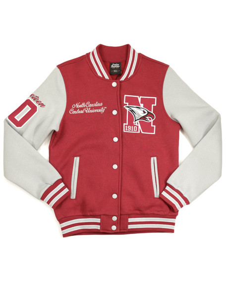 North Carolina Central University Fleece Jacket-Women’s-Front