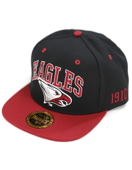 North Carolina Central University Snapback Hat-Black-Front