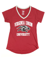 Virginia Union University V-Neck T-Shirt- Women’s