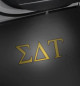 Sigma Delta Tau Sorority LED Car Door Light- Set of 2