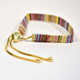 Sigma Delta Tau Sorority Woven Bracelet- Multi-Color Design