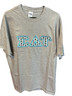 Sigma Delta Tau Sorority Double Stitched Letter T- Shirt-Gray- Size XL
