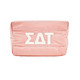 Sigma Delta Tau Sorority Makeup Bag- Puffer Style with Sorority Letters