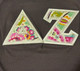 Delta Zeta Sorority Tank Top Brown- Size Small