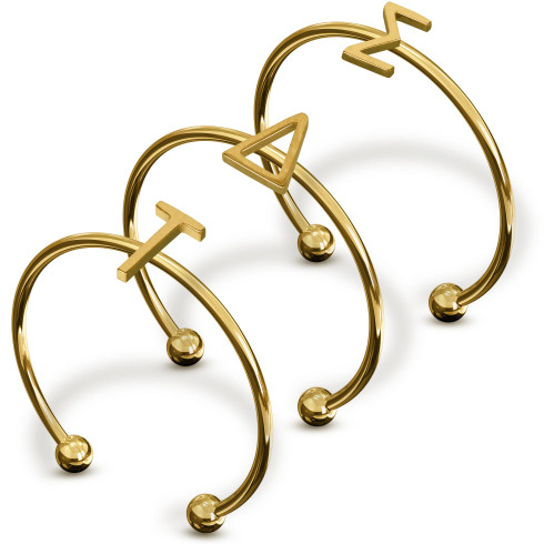 Sigma Delta Tau Sorority Stacking Ring Set