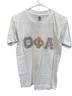Theta Phi Alpha Sorority White T-Shirt- Size Small