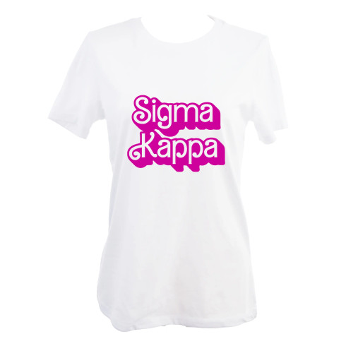 Sigma Kappa Sorority T-Shirt- Retro Dolly 