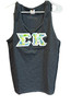 Sigma Kappa Tank Top Gray- Size Medium