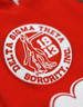 Delta Sigma Theta Sorority Racing Jackets- Twill-Red/White