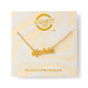 Delta Phi Epsilon DPHIE Sorority Old English Necklace 