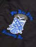 Phi Beta Sigma Fraternity Bomber Jacket- Black 