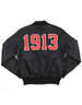 Delta Sigma Theta Sorority Bomber Jacket-Black-Back