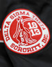 Delta Sigma Theta Sorority Bomber Jacket-Black