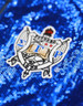 Sigma Gamma Rho Sorority Sequin Jacket- Blue