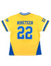 Sigma Gamma Rho Sorority Football Jersey-Gold-Back