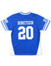 Zeta Phi Beta Sorority Football Jersey-Blue
