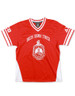 Delta Sigma Theta Sorority Football Jersey-Red-Front