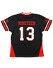 Delta Sigma Theta Sorority Football Jersey-Black-Back